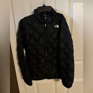 The North Face Black Quilted Coat